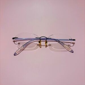 Maxim Frameless / Rimless Glass Frame - Purple - 20173 - 48 18-135